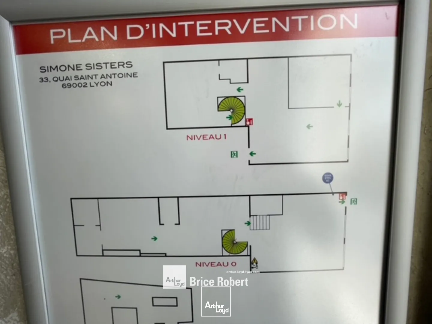 A louer - Local commercial lumineux quais de Saône - Lyon 2ème 