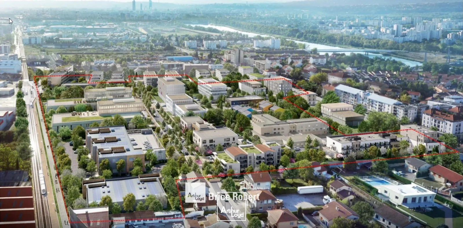 Locaux d'activités neufs à louer ou à vendre sur Décines Charpieu