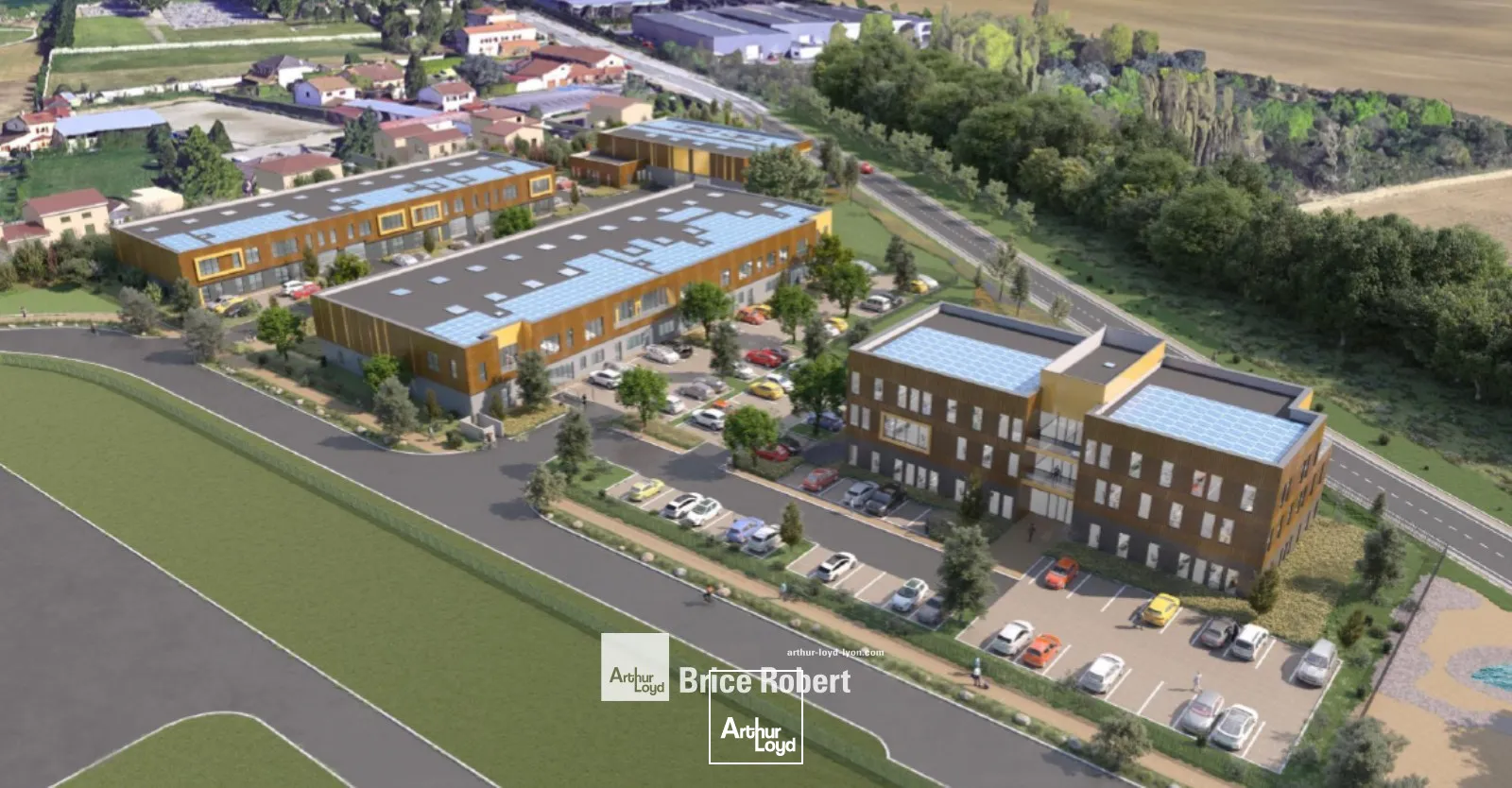 Différentes cellules dans parc neuf - disponible à la vente ou à la location - Situées à La Boisse