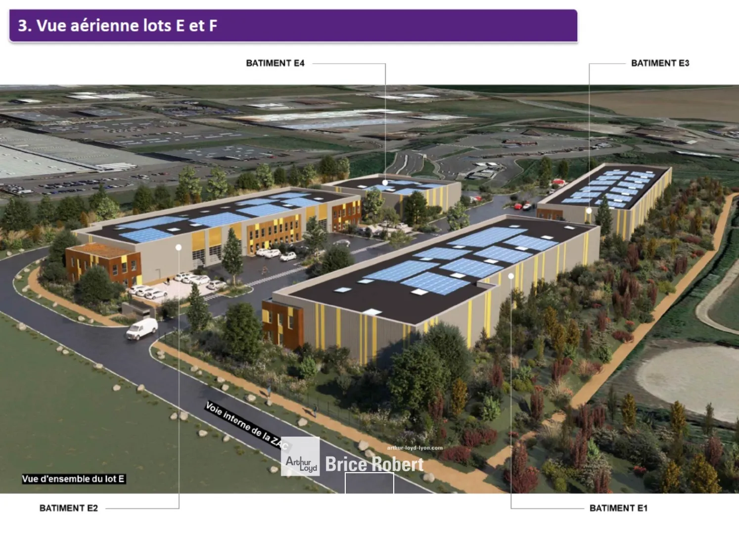 Cellules locaux d'activités dans parc neuf - Vente ou location - La Boisse