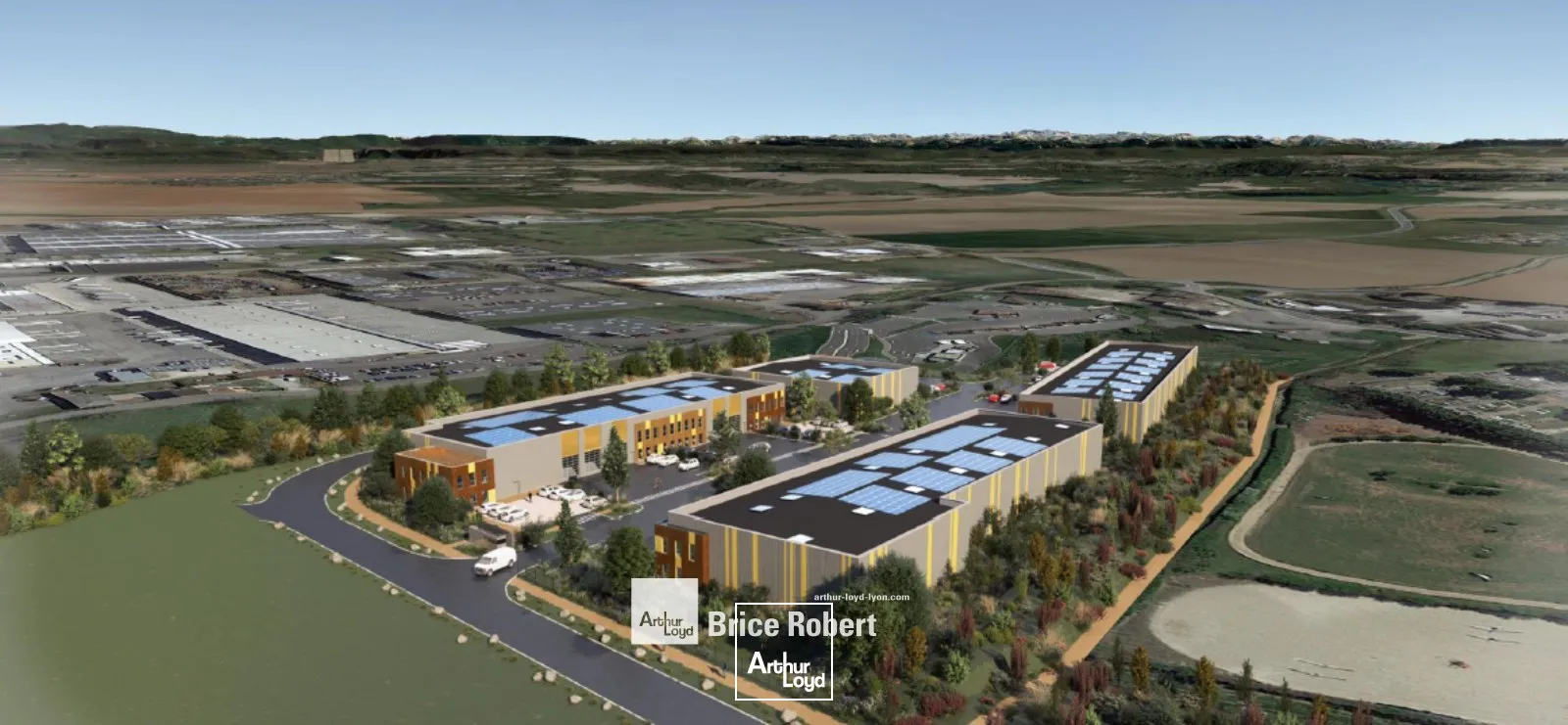 Cellules locaux d'activités dans parc neuf - Vente ou location - La Boisse