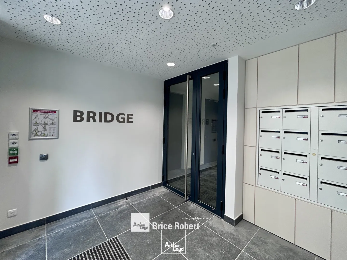 A vendre - LE BRIDGE - Bureaux bénéficiant de loggias, terrasses et/ou balcons - Tassin la demi-lune