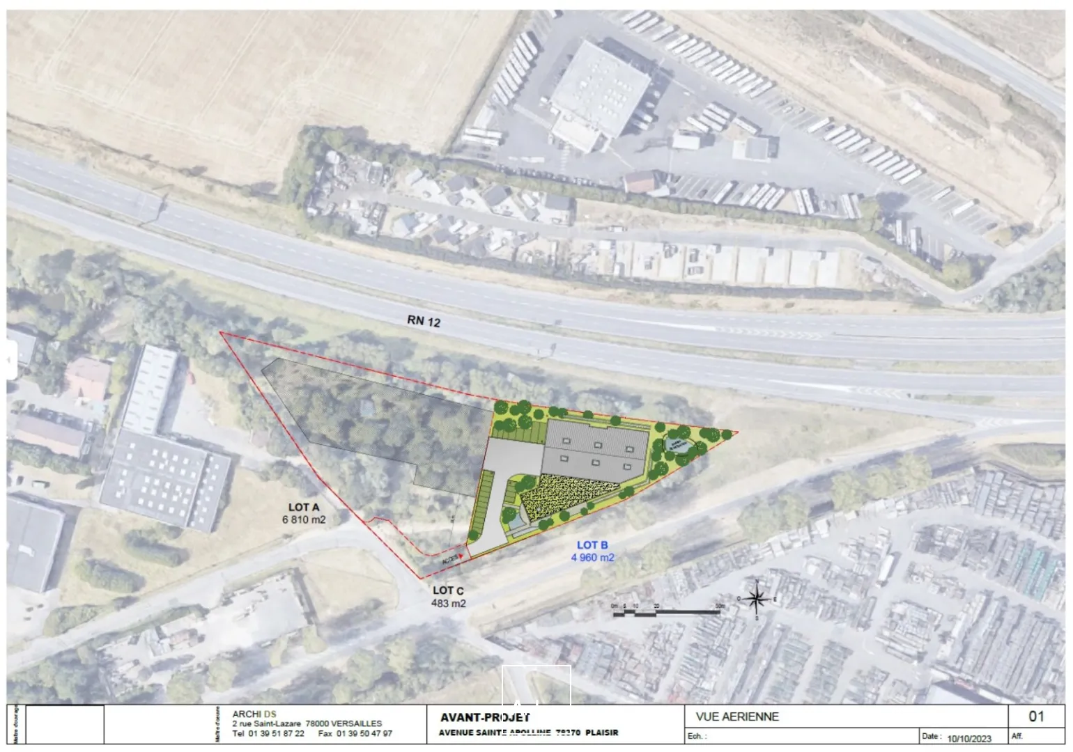 Locaux d'activité à vendre ou à louer à PLAISIR 78370