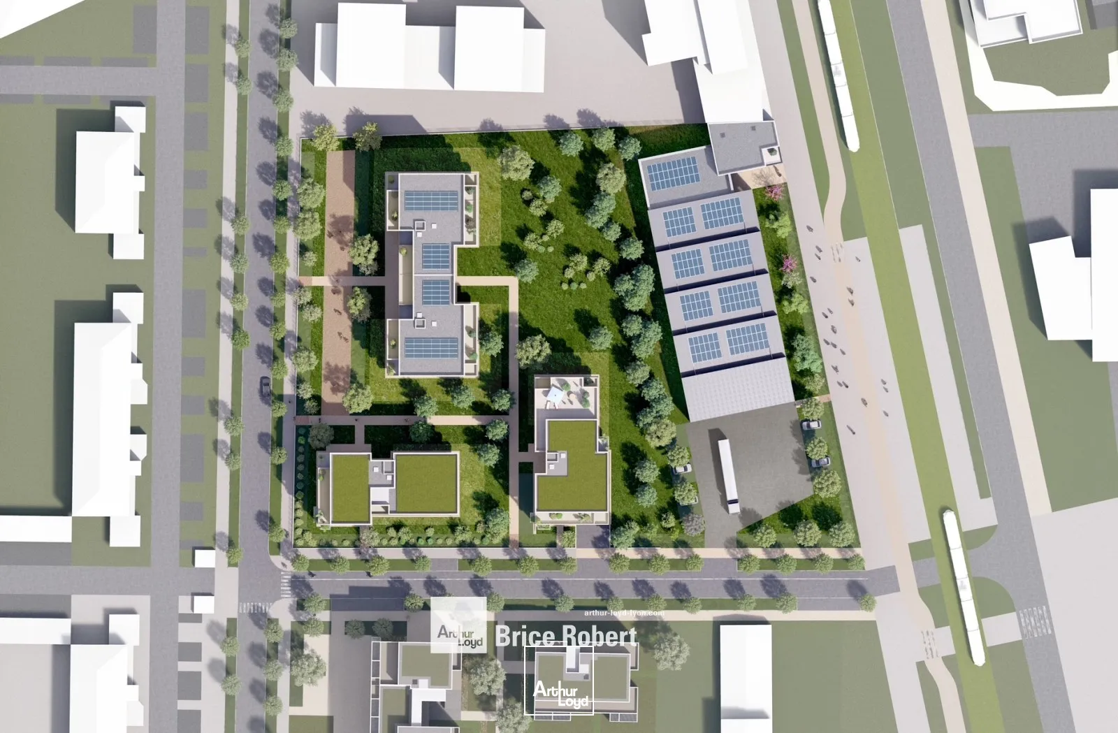 A vendre - bâtiment d'activités sur son terrain clos et indépendant - Vaulx en Velin