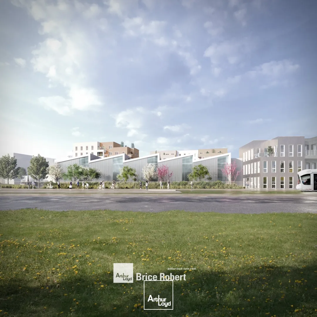 A vendre - bâtiment d'activités sur son terrain clos et indépendant - Vaulx en Velin