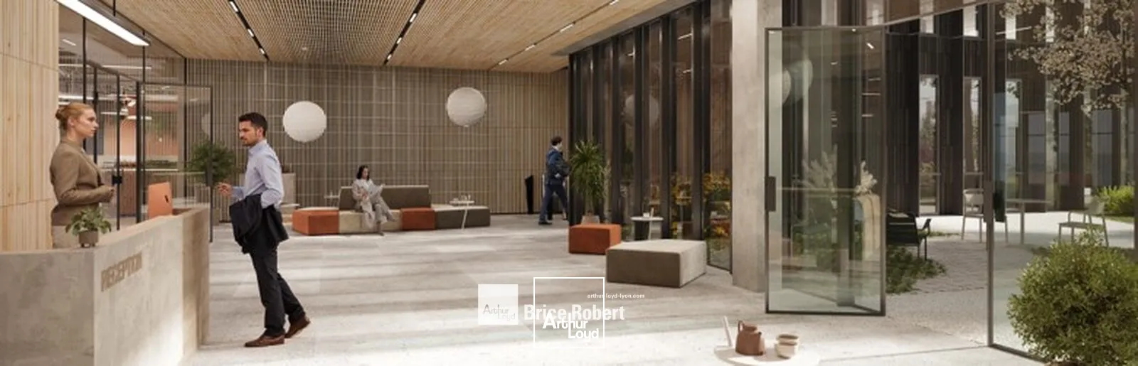 A louer - GEN'HOME - Bureaux neufs - Lyon 7ème