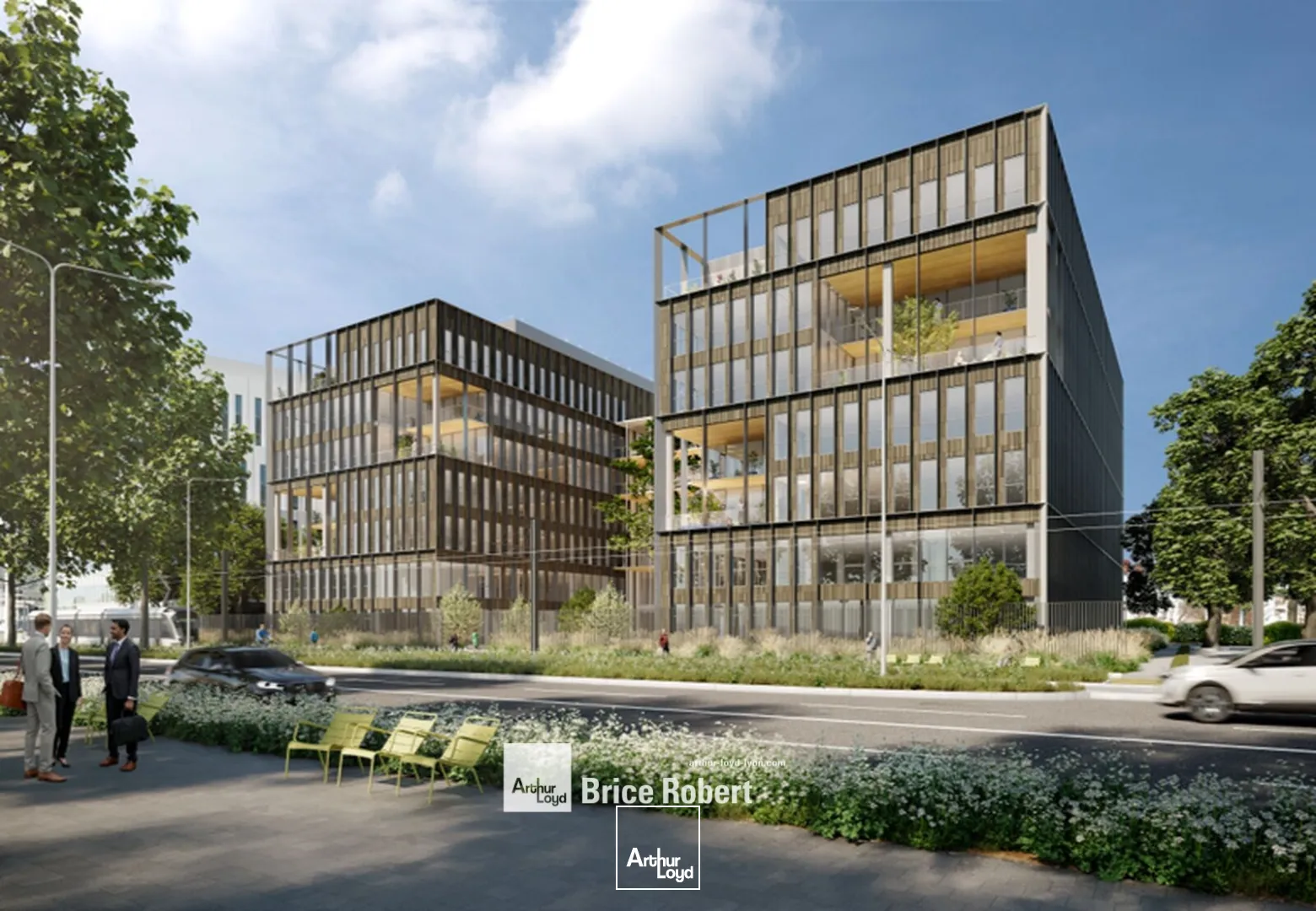 A louer - GEN'HOME - Bureaux neufs - Lyon 7ème