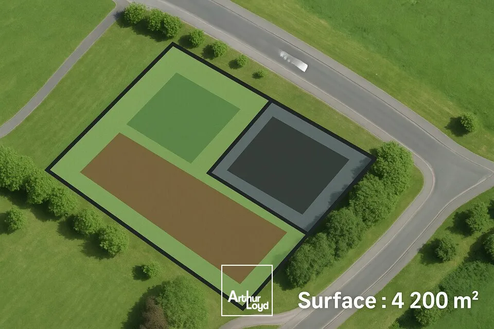 TERRAIN 4&nbsp;200M² - A VENDRE - ESSART