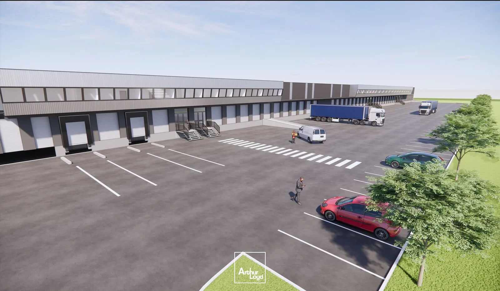 Entrepôts à louer à HEUDEBOUVILLE 27400