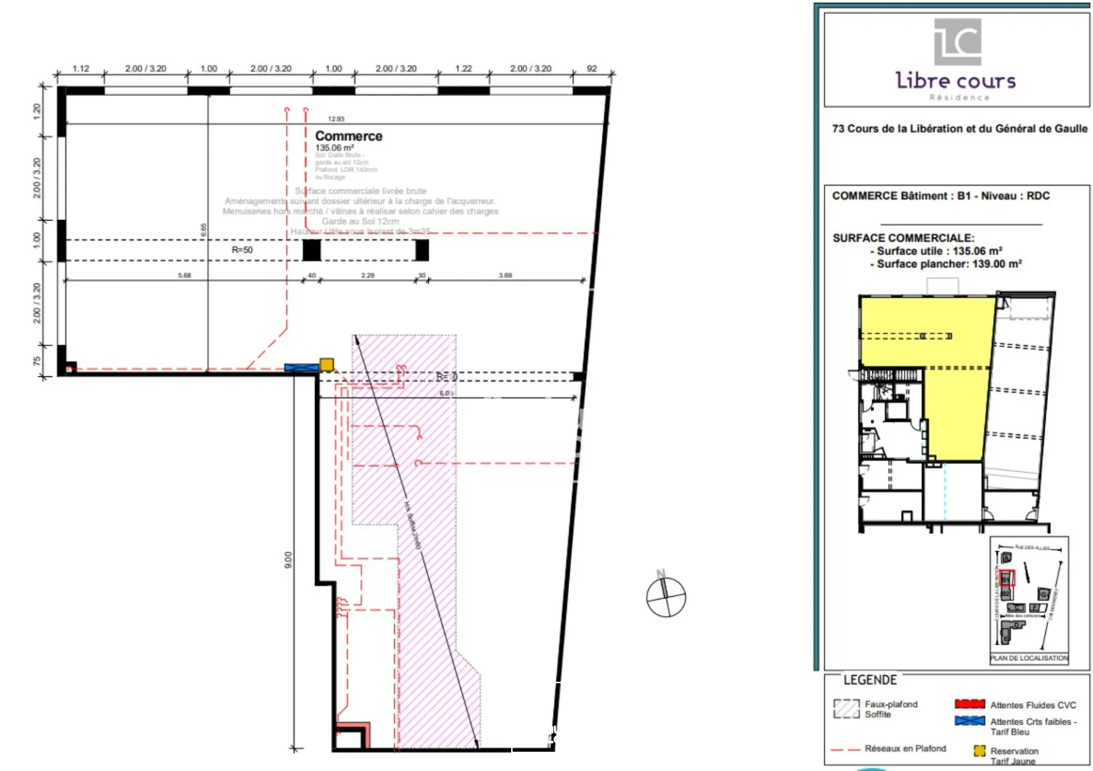 Locaux commerciaux - Location - GRENOBLE - 38100 - 76-300 - 7587449