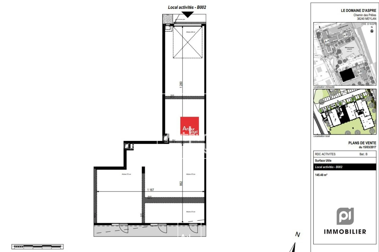Locaux commerciaux - Location - MEYLAN - 38240 - 230-518 - 7587582