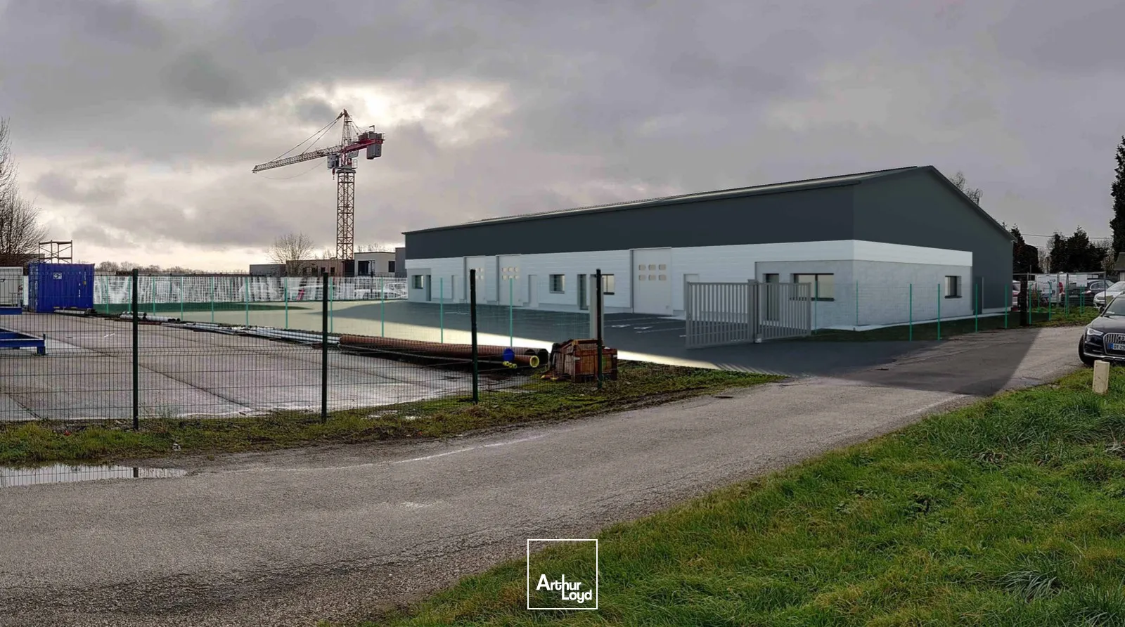 Locaux d'activité à louer à LA TRINITE DE THOUBERVILLE 27310