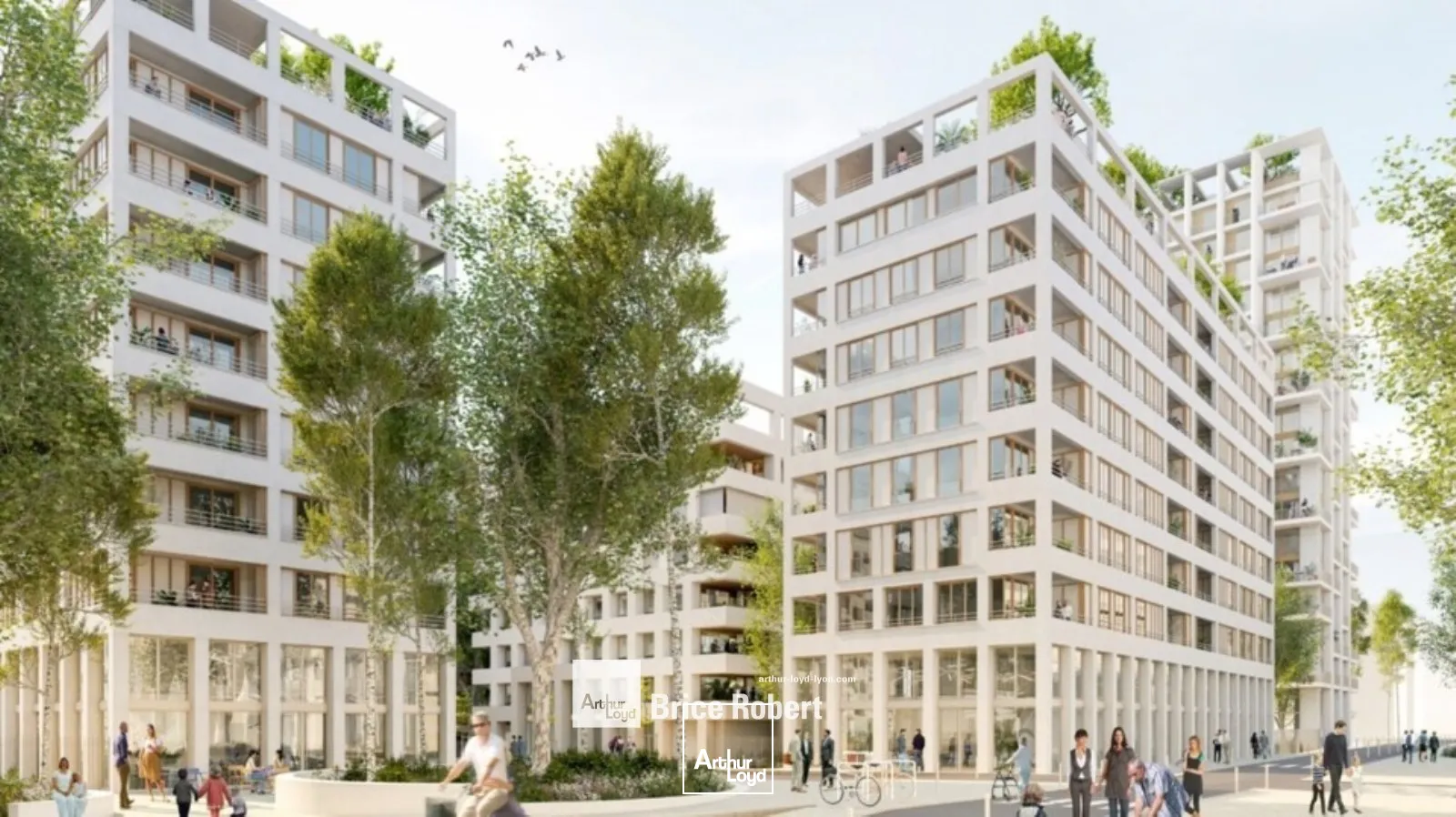 A louer - HOST CONFLUENCE - Locaux Commerciaux neufs - Lyon 2ème