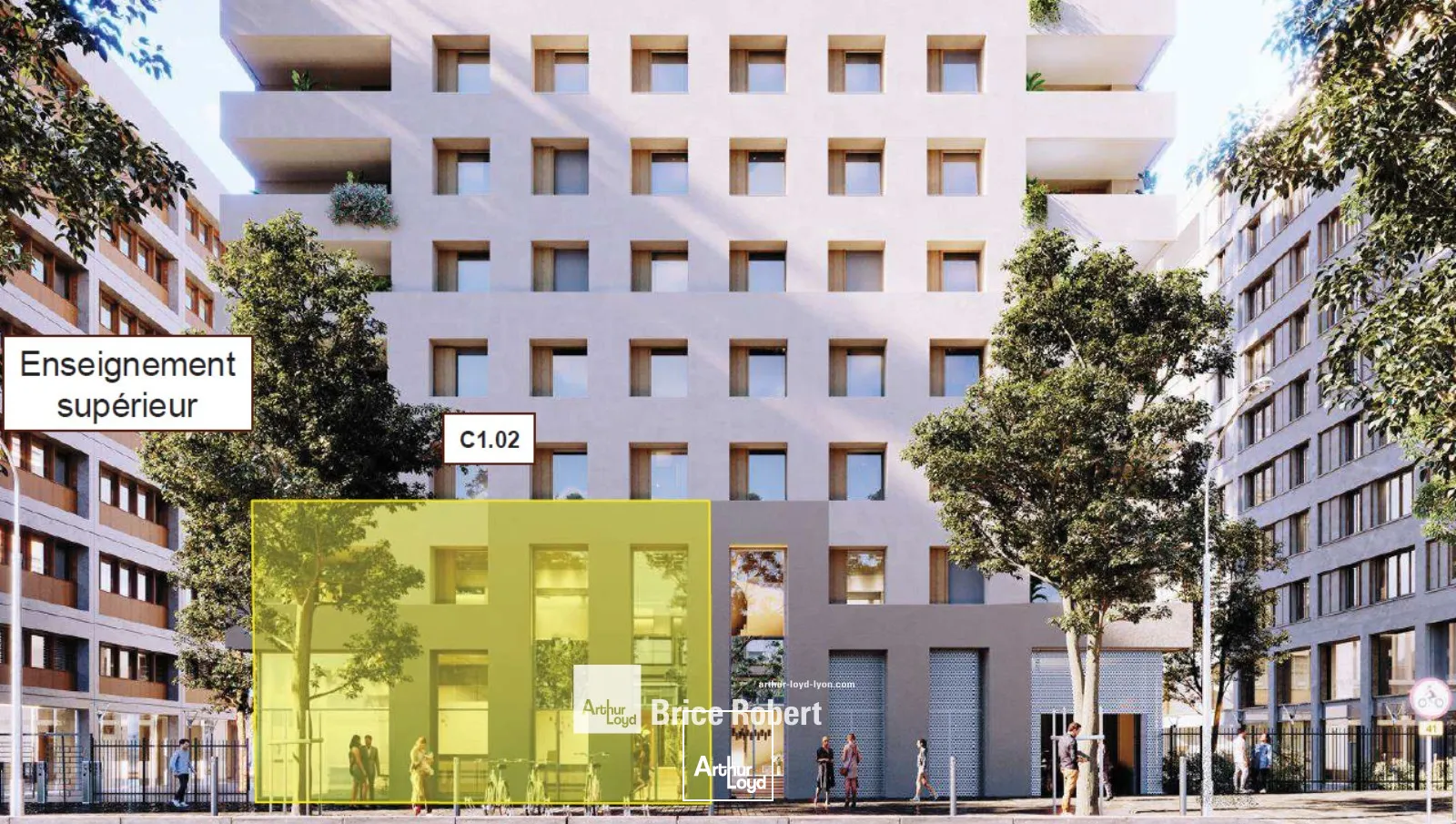 A louer - HOST CONFLUENCE - Locaux Commerciaux neufs - Lyon 2ème