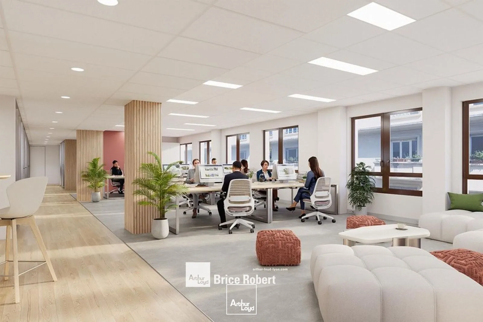 A vendre - LE RECAMIER - Bureaux lumineux - Lyon 6ème