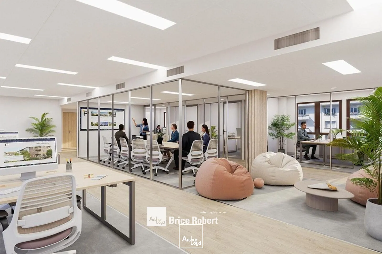 A vendre - LE RECAMIER - Bureaux lumineux - Lyon 6ème