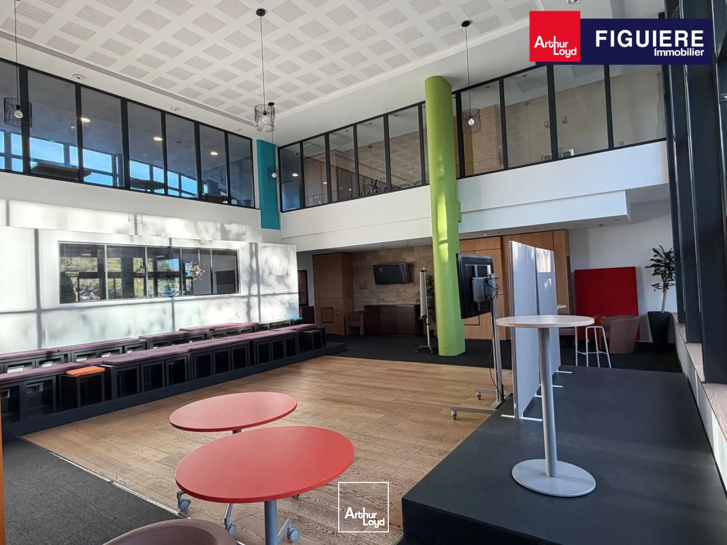 Bureaux de 1&nbsp;170 m2 sur un seul niveau