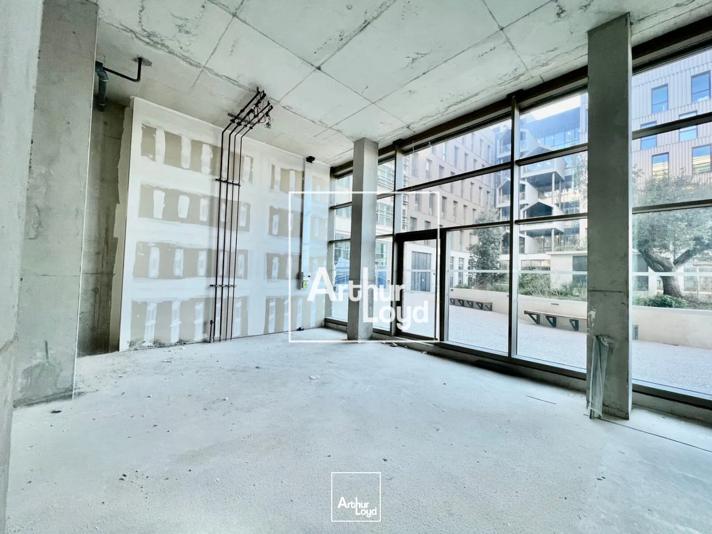 Locaux commerciaux à louer Montpellier Cambacérès quartier innovant