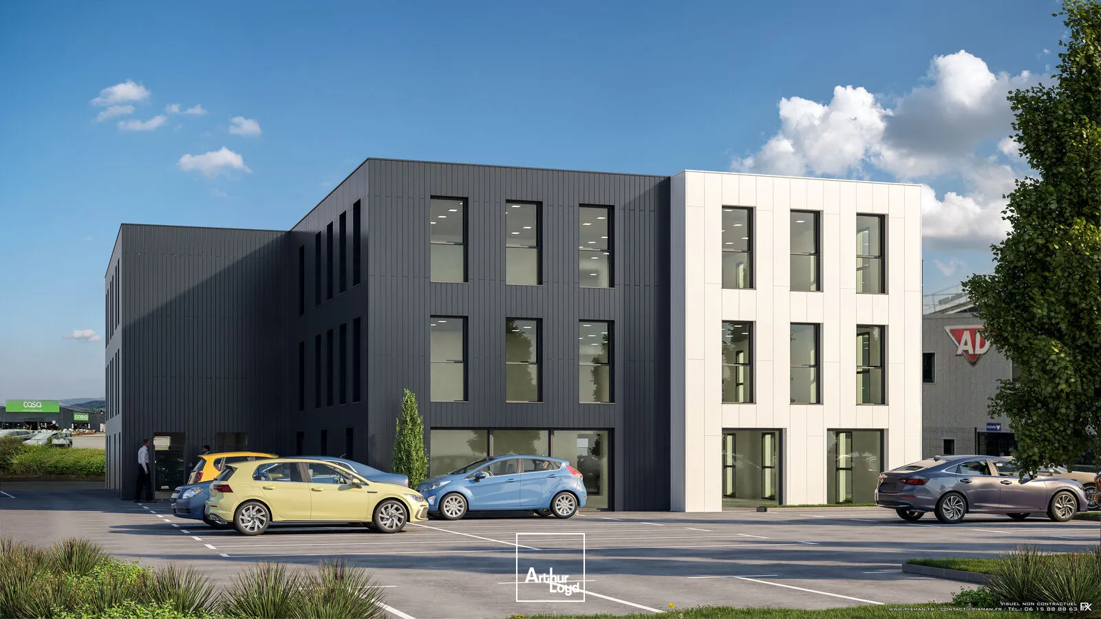 CELLULES COMMERCIALES A LOUER - 681 M² divisibles à partir de 168m² - PLOEREN 