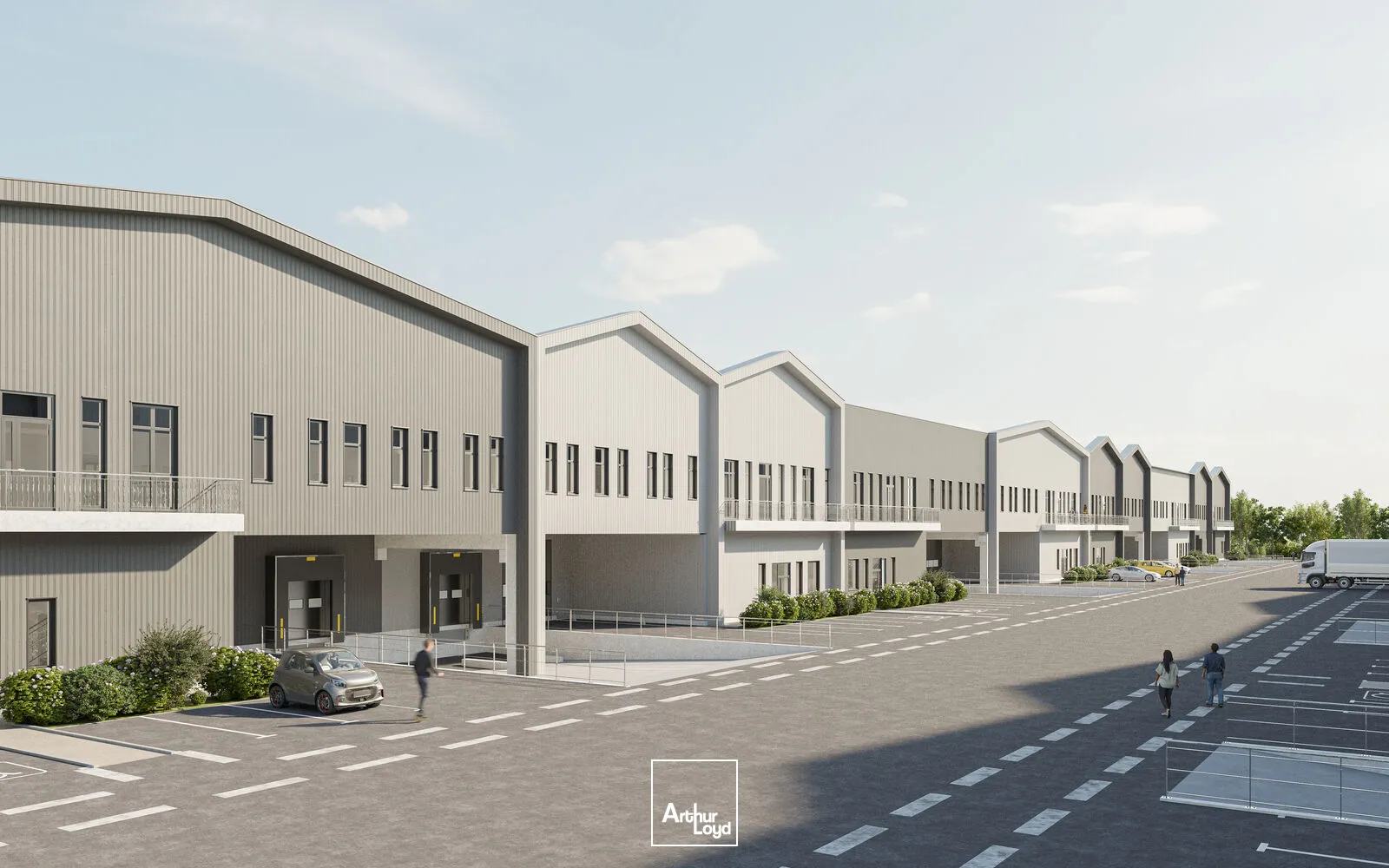 Locaux d'activité neufs 18&nbsp;788 m² divisibles - Roissy CDG - Certification BREEAM