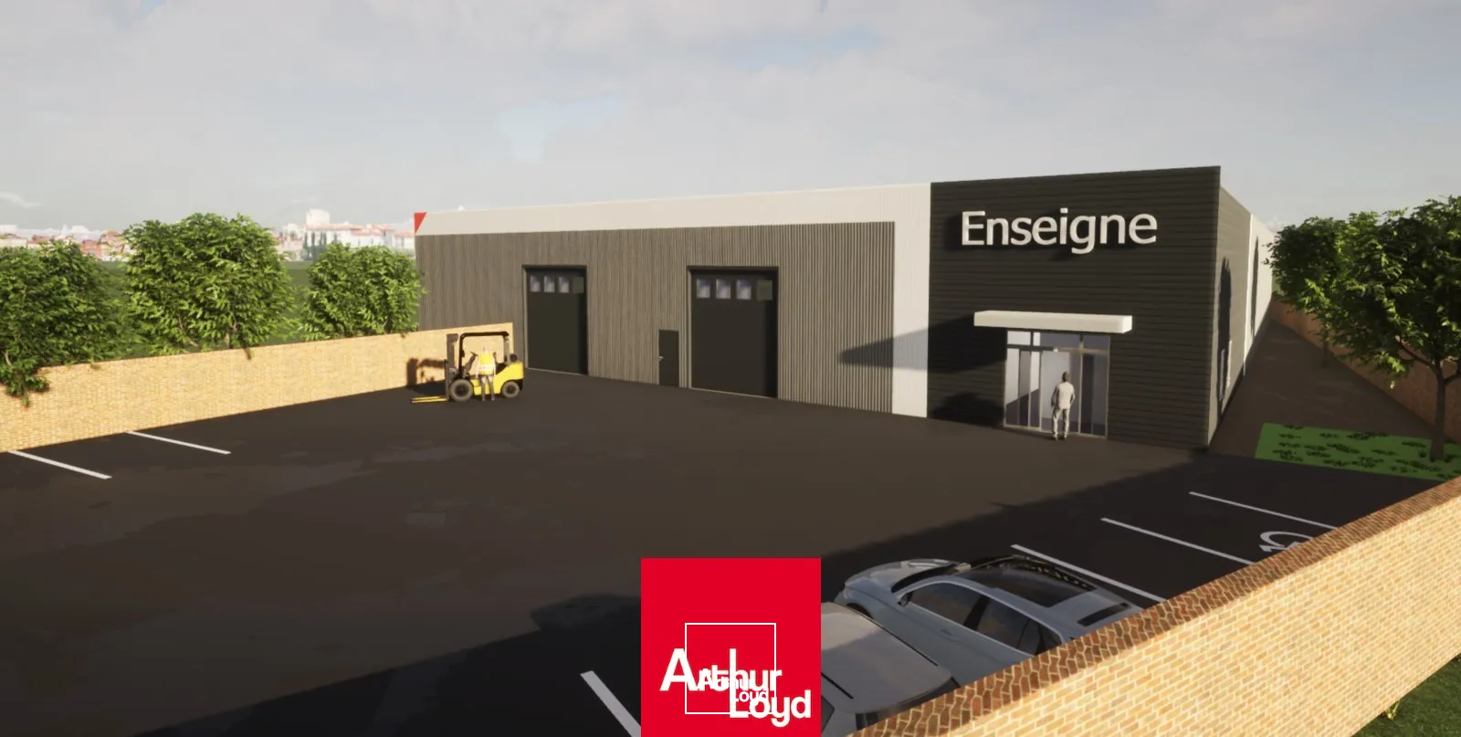 Bâtiment d'activité - Entrepôt à vendre - Belleville sur Saône