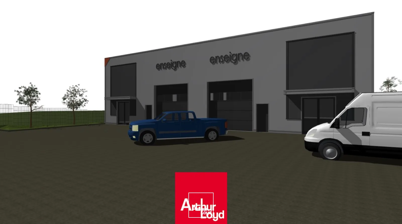 Locaux d'activité & Entrepôts - Vente - MONTMERLE SUR SAONE - 01090 - 432-864 - 7595108