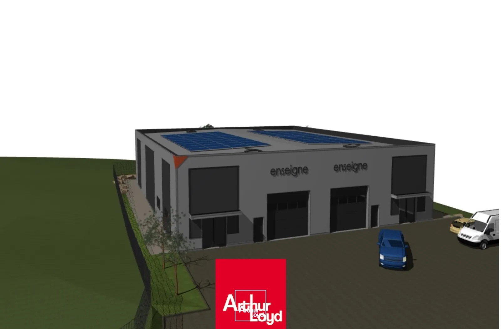 Locaux d'activité & Entrepôts - Vente - MONTMERLE SUR SAONE - 01090 - 432-864 - 7595109