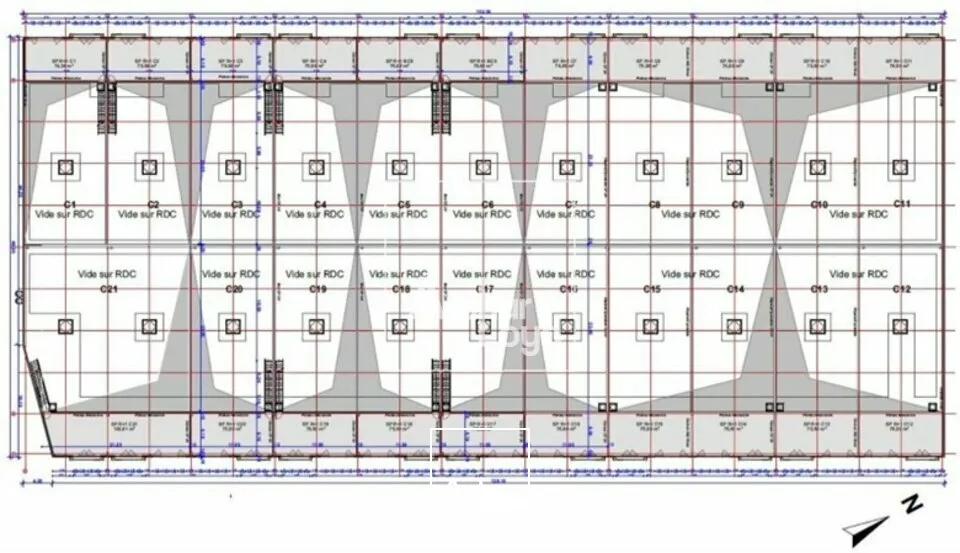 Locaux neuf à louer - AVRAINVILLE 