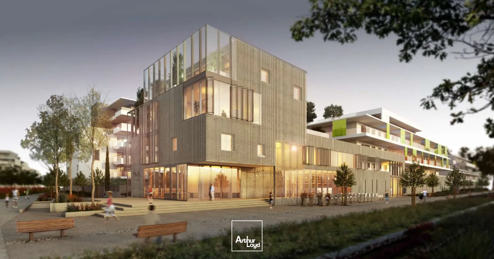 Bureaux neufs à louer 