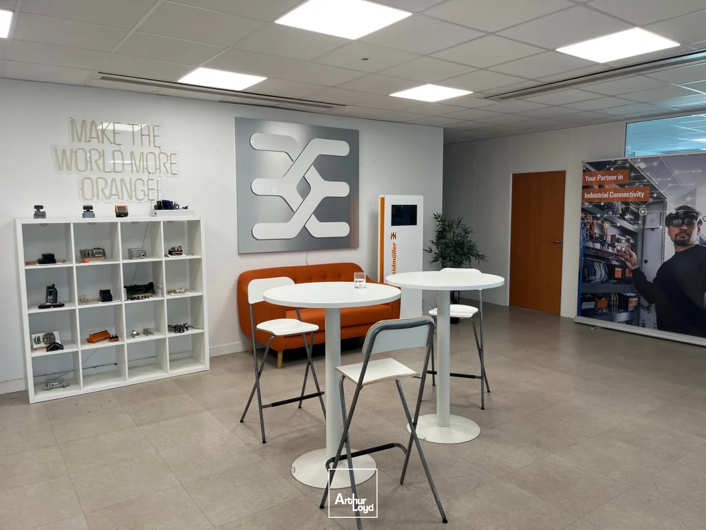 Plateau de bureaux de 776 m² à louer - proximité gare Cergy Préfecture.