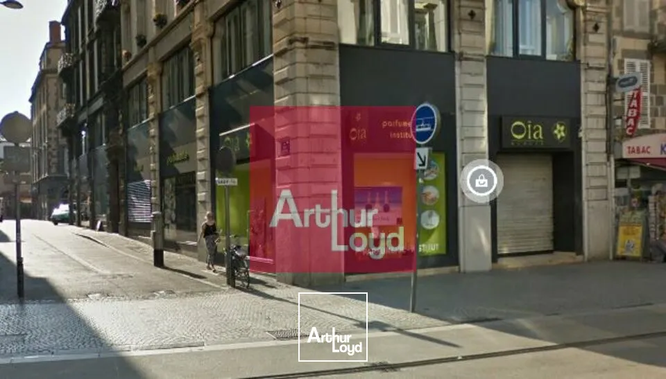 LOCAL COMMERCIAL CLERMONT CENTRE VILLE 149 M² A LOUER