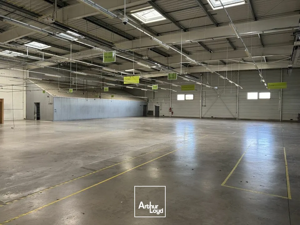 JOUE LES TOURS LOCAL D'ACTIVITES A LOUER 1670 M² FONCIER 5589 M²