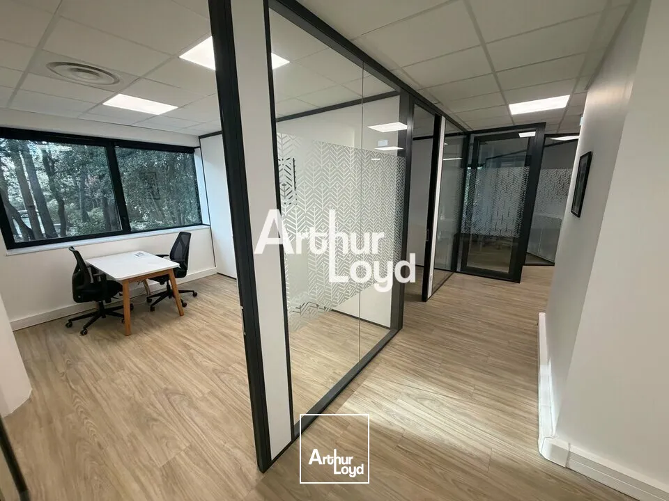 Ecoryzon - Bureaux rénovés 424.96 m² en R+1 à vendre - Sophia Antipolis
