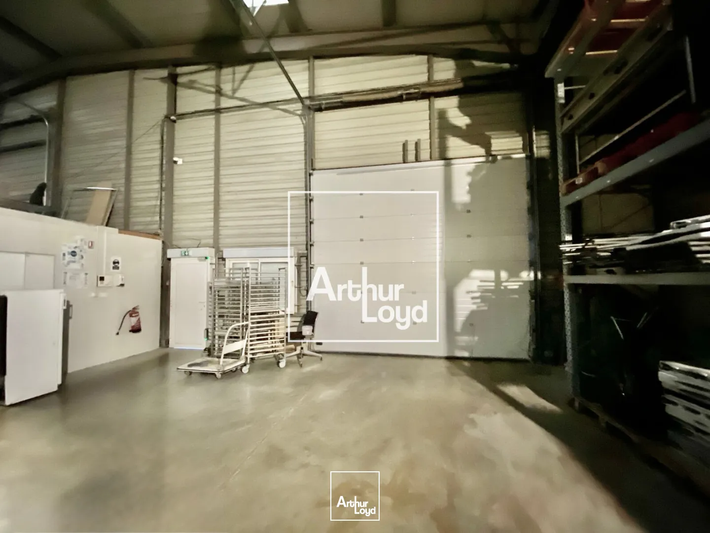 Locaux d'activité 1200 m2 à St Jean de Védas - 3 portes sectionnelles - Location
