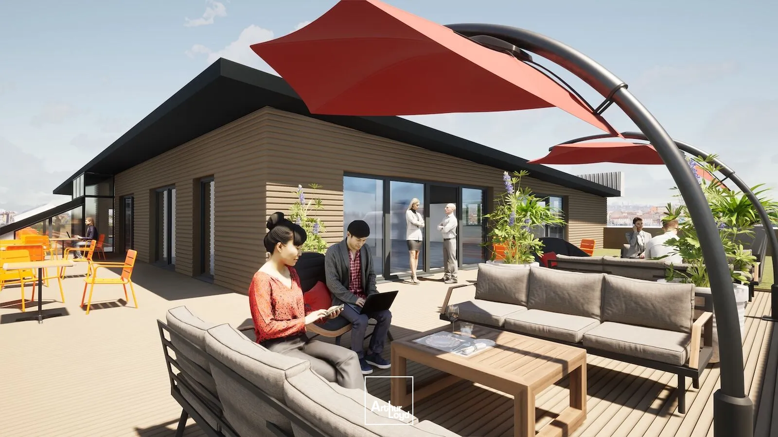 A Vendre ou à louer : plateaux de bureaux divisibles, quartier du Technopôle à Saint-Etienne