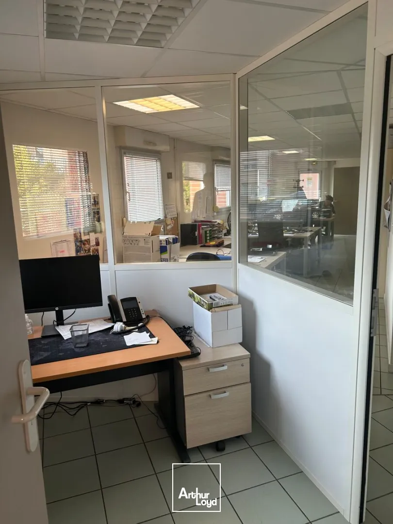 Bureaux à vendre à Lomme - RDC ERP, accessibilité optimale et locaux prêts à l'emploi