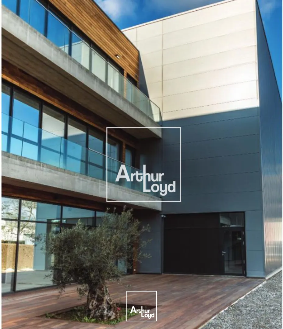 ENTREPÔTS AVEC BUREAUX À LOUER - HAUT DE GAMME - TOULOUSE CANCEROPÔLE