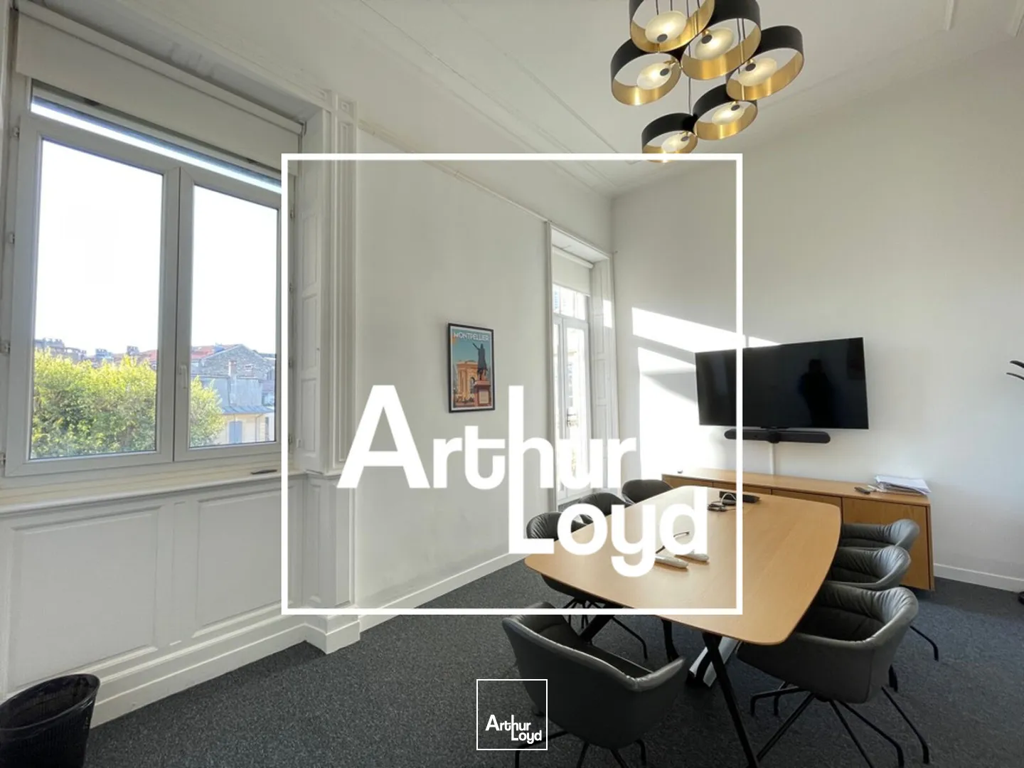 BUREAUX A LOUER 276 M²- MONTPELLIER JEU DE PAUME - PROXIMITE IMMEDIATE TRAMWAY 