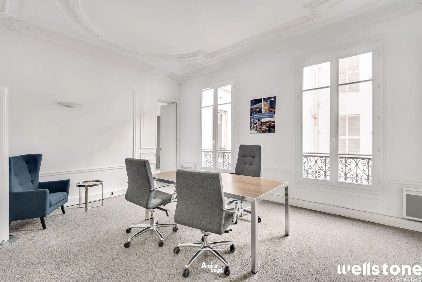 Bureaux à louer à PARIS 75008