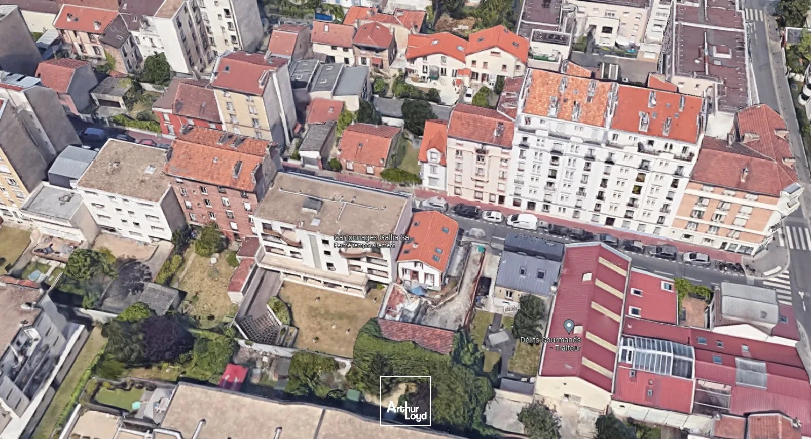 Immeuble mixte bureaux / logement à restructurer