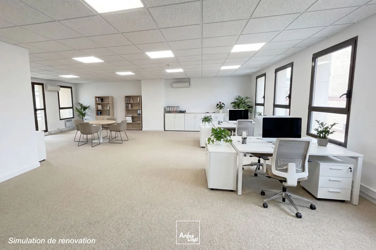 Immeuble mixte bureaux / logement à restructurer