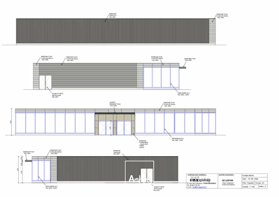 LOCAL COMMERCIAL à LOUER de 650 m²