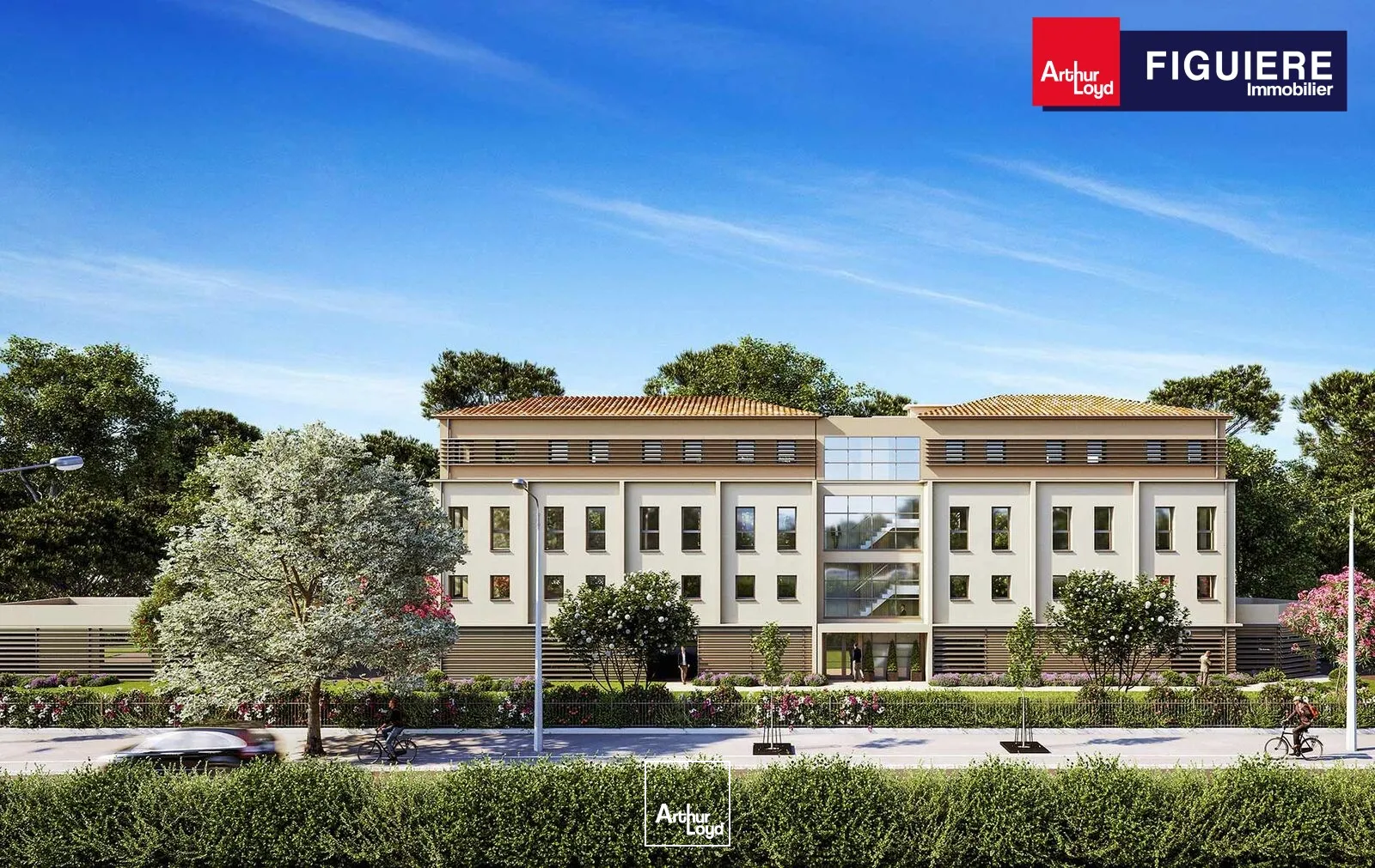 BUREAUX NEUFS À LA VENTE EN PÉRIPHÉRIE D'AIX