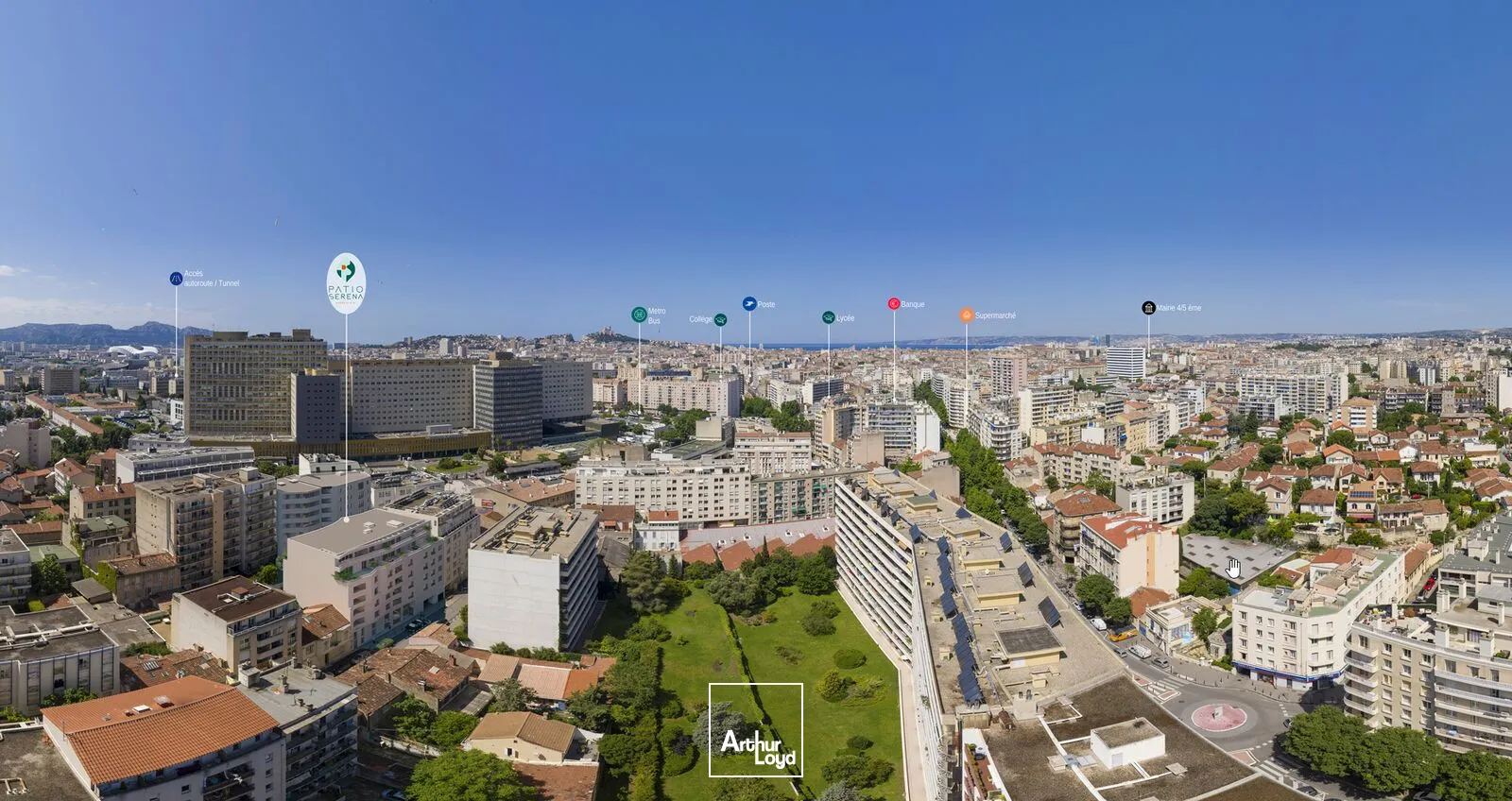 Bureaux neufs PMR et ERPable à vendre - La Timone - 13005 Marseille
