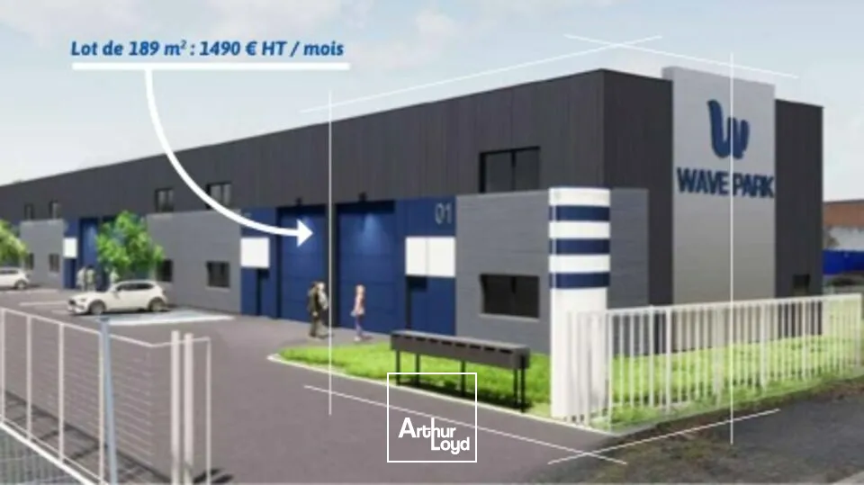 LOCAL D'ACTIVITE - ENTREPOT à LOUER de 189 m²