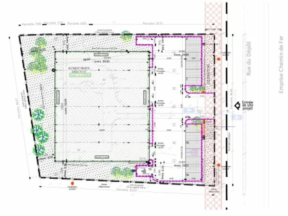 LOCAL D'ACTIVITE - ENTREPOT à LOUER de 784 m²