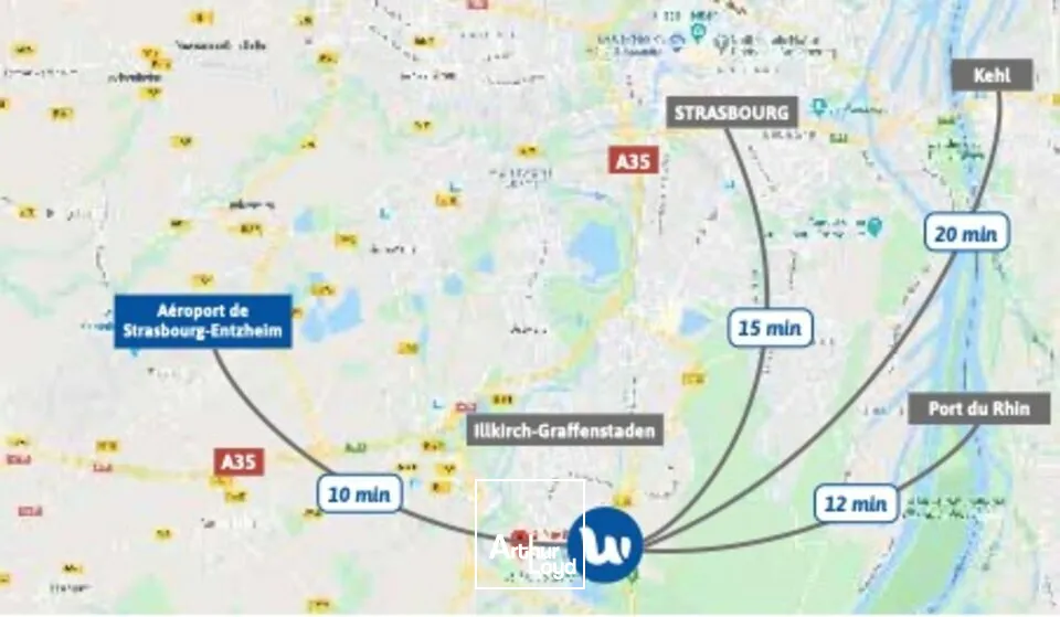 LOCAL D'ACTIVITE - ENTREPOT à LOUER de 189 m²