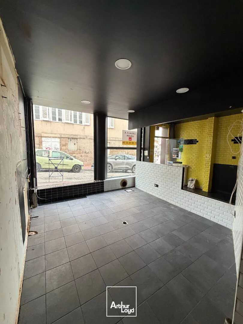 Local commercial - Limoges Hyper-centre-ville - 65 m² Location