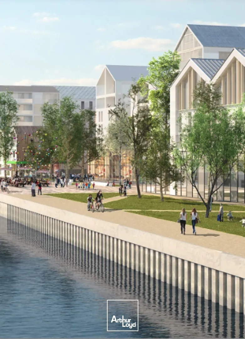 À louer : Local commercial neuf 195 m² - Emplacement stratégique à Saint-André-lez-LilleDisponible également à la vente