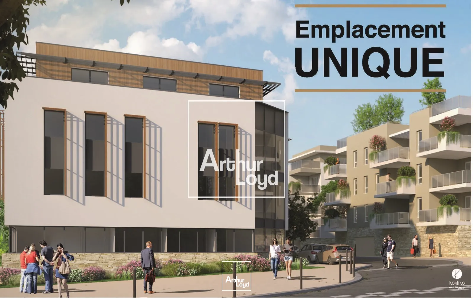 2 lots de bureaux - Programme neuf Le Namas - Nîmes - Achat - Secteur Kennedy